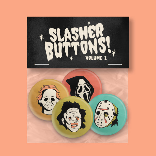 SLASHER BUTTON PACK