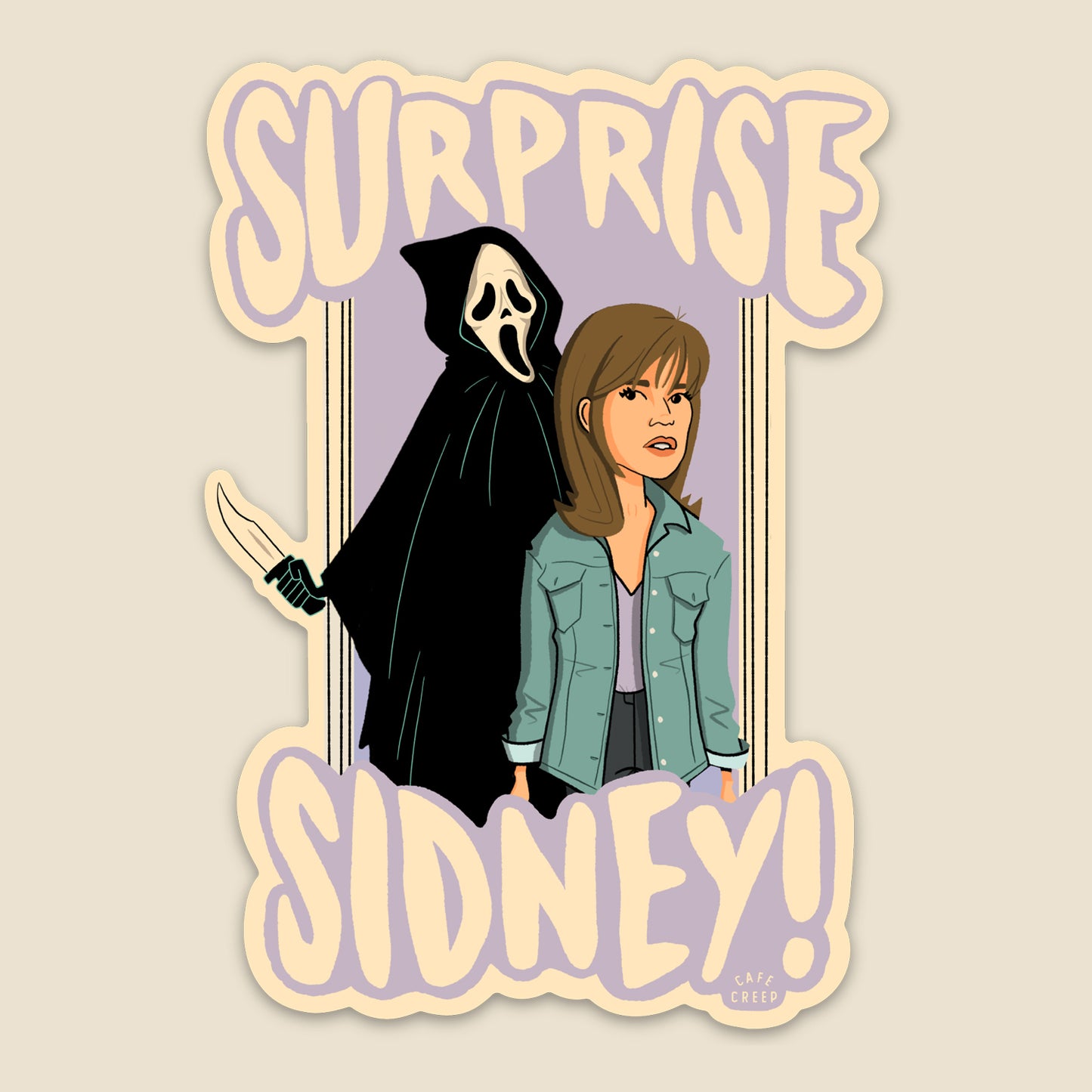 SURPRISE! (vinyl sticker)