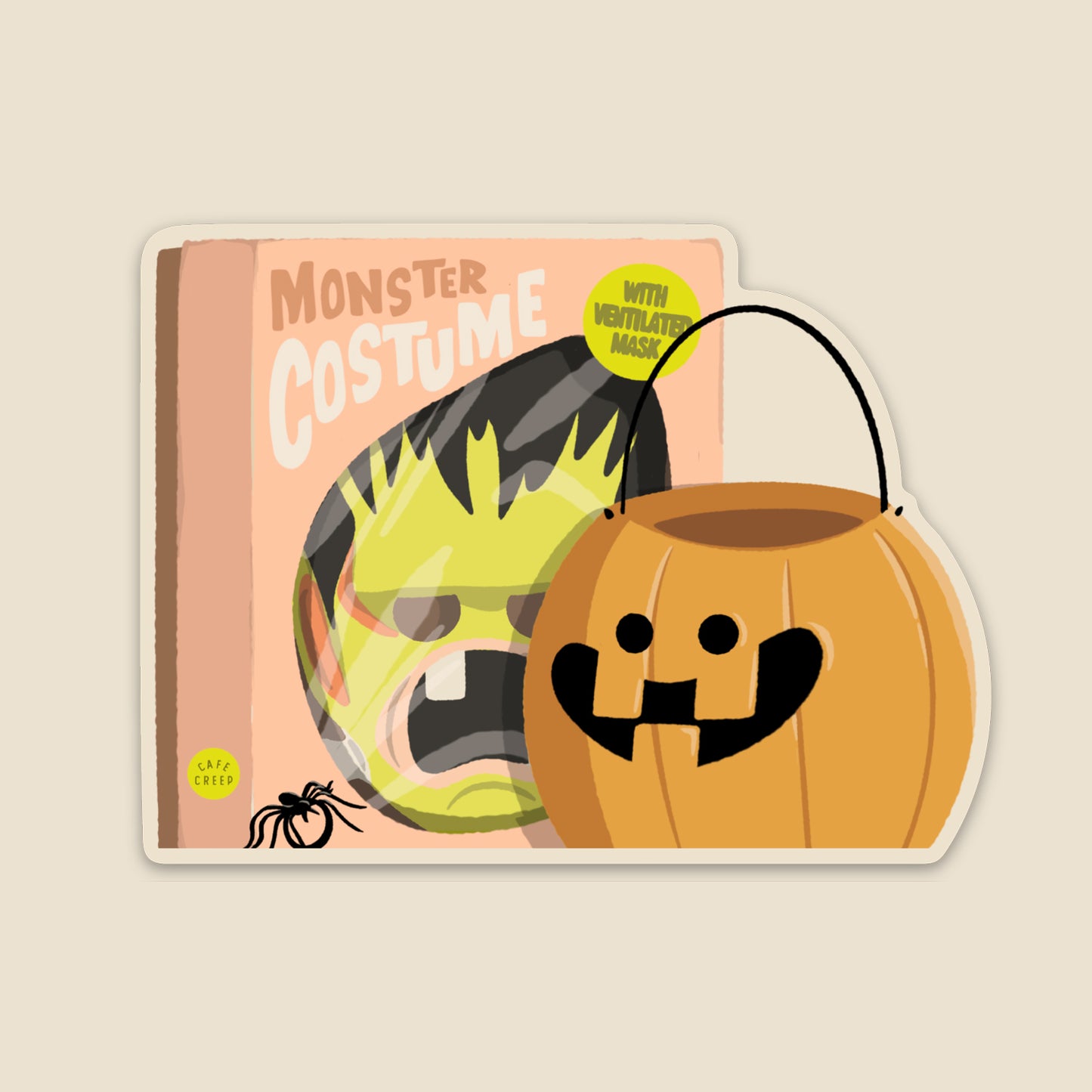 Trick Or Treat Essentials (vinyl sticker)